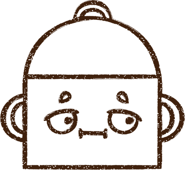 Bir insan tarafından çizilen Pan Kömürü Çizimi