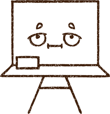 Bir insan tarafından çizilen Beyaz Tahta Kömür Çizimi