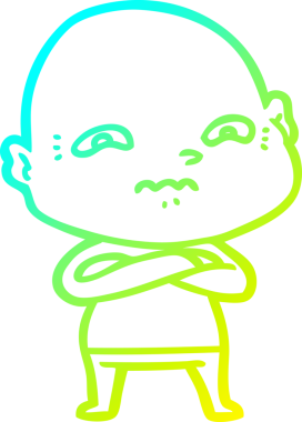 Bir insan tarafından çizilmiş, karikatür çizimi.