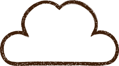 Bir insan tarafından çizilmiş bulut kömürü çizimi