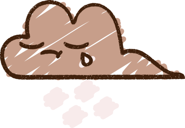 Bir insan tarafından çizilen Bulut Tebeşiri