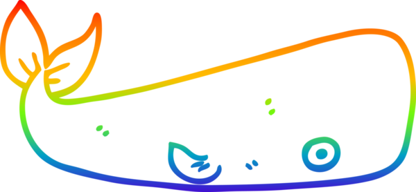 bir insan tarafından çizilmiş karikatür deniz balinası çizimi