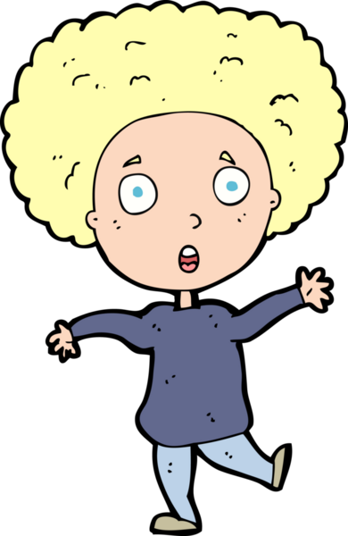 Çizgi film bir insan tarafından çizilmiş ürkmüş.