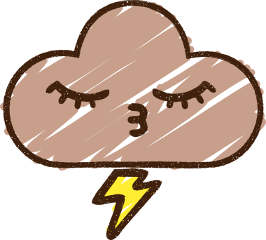 Bir insan tarafından çizilen Bulut Tebeşiri