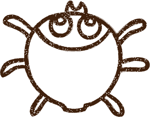 Bir insan tarafından çizilen Hata Kömürü Çizimi