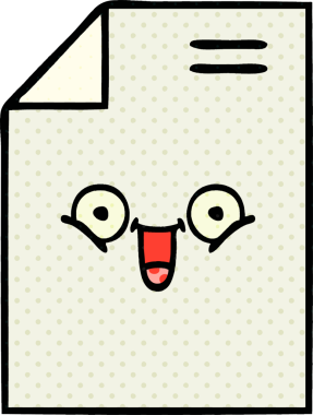 bir insan tarafından çizilmiş bir kağıt parçasının karikatürü.