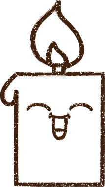 Mum Kömürü Bir insan tarafından çizilmiş