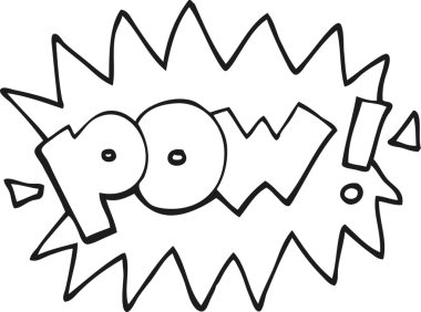 Bir insan tarafından çizilmiş siyah beyaz çizgi film sembolü.