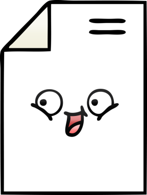 Bir insan tarafından çizilmiş kağıdın gölgeli karikatürü