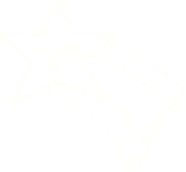 Bir insan tarafından çizilen Yıldız Tebeşiri