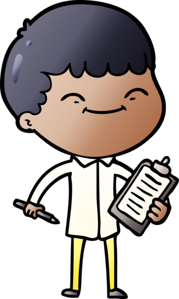 Bir insan tarafından çizilmiş mutlu çocuk çizgi filmi.