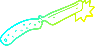 Bir insan tarafından çizilmiş keskin bir çizgi film çizimi.