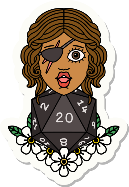 Bir insan tarafından çizilmiş 20 zarlı düzenbaz insan etiketi.