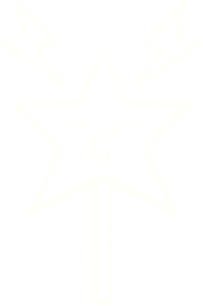 Bir insan tarafından çizilen sihirli değnek tebeşiri