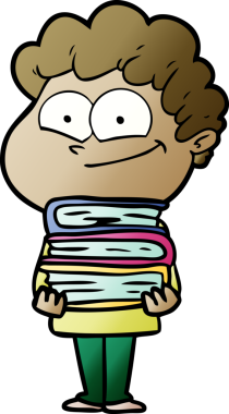 Bir insan tarafından çizilmiş mutlu bir adam.