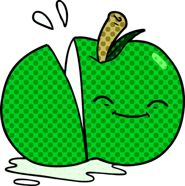 Bir insan tarafından çizilmiş çizgi film.