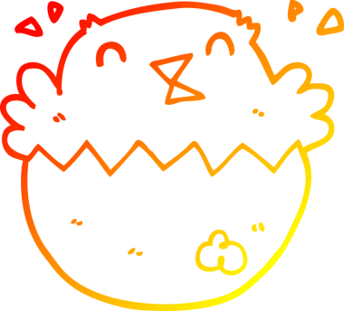 Bir insan tarafından çizilmiş bir karikatür hatlarının sıcaklığı.