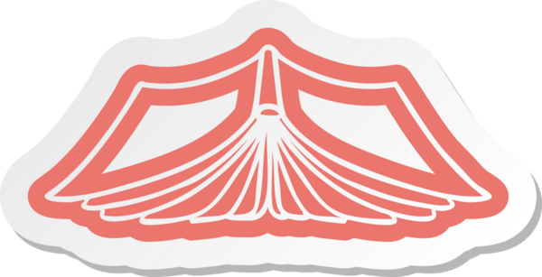 Bir insan tarafından çizilmiş açık bir kitabın çizgi film etiketi.