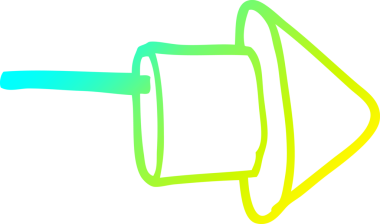 Bir insan tarafından çizilmiş bir havai fişek çizgi çizimi.