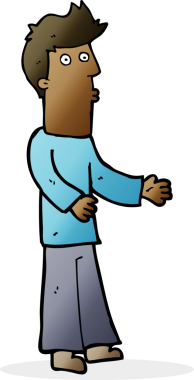 Bir insan tarafından çizilmiş bir karikatürist.