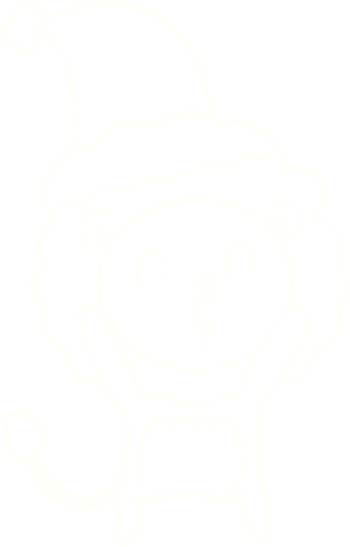 Bir insan tarafından çizilen Şenlikli Aslan Tebeşiri