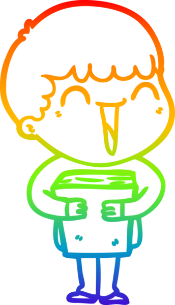 Bir insan tarafından çizilmiş mutlu bir adamın çizgi çizimi.