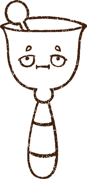 El Zili Kömürü Bir insan tarafından çizilmiş