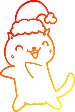 Bir insan tarafından çizilmiş şirin bir çizgi film karakterinin sıcak çizgi çizimi.