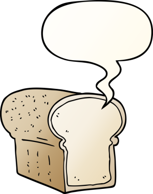 Bir insan tarafından çizilmiş, konuşma baloncuklu çizgi film somunu.