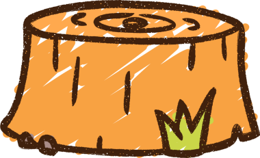 Bir insan tarafından çizilmiş Ağaç Damlası Tebeşiri