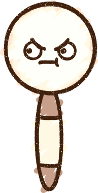 Bir insan tarafından çizilen Büyüteç Tebeşir Çizimi