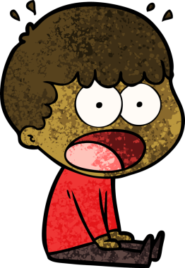 Bir insan tarafından çizilmiş bir karikatür.