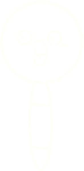 Bir insan tarafından çizilen Büyüteç Tebeşir Çizimi