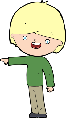 Bir insan tarafından çizilmiş çizgi filmci.