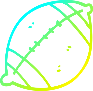 Bir insan tarafından çizilmiş soğuk gradyan çizgi çizimi.