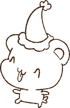 Bir insan tarafından çizilen Festivalci Ayı Kömürü