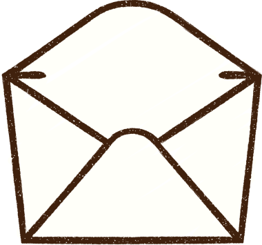 Bir insan tarafından çizilmiş Zarf Tebeşirini Aç