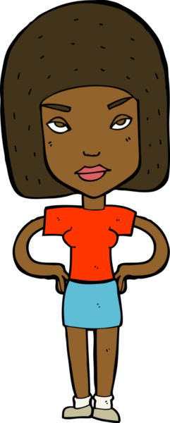 Bir insan tarafından çizilmiş bir karikatür.