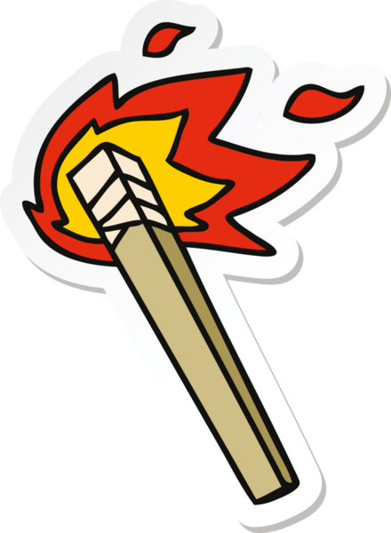 Bir insan tarafından çizilmiş garip bir el fenerinin çıkartması.