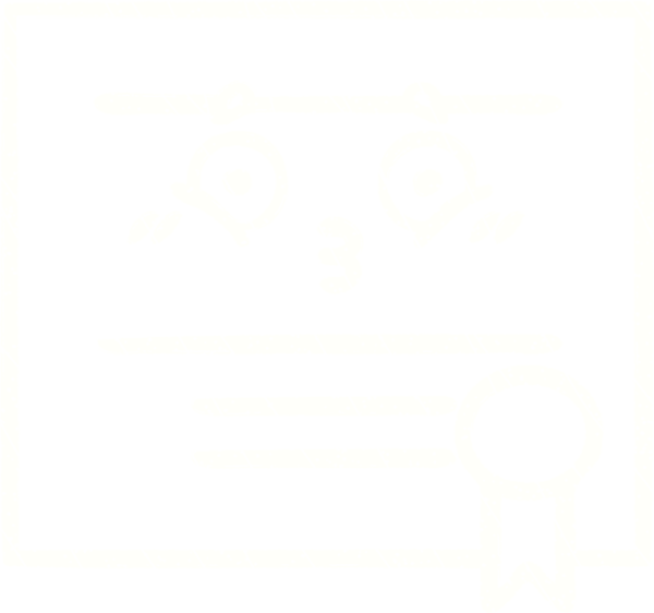 Bir insan tarafından çizilmiş Sertifika Tebeşiri