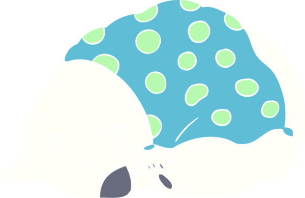 Düz renkli çizgi film kutup ayısı bir insan tarafından çizilmiş.