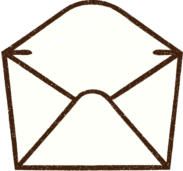 Bir insan tarafından çizilmiş Zarf Tebeşirini Aç