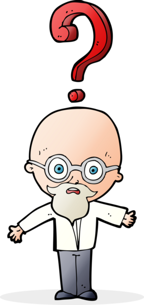 Bir insan tarafından çizilmiş, kafası karışmış yaşlı bir adam.