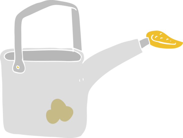 Bir insan tarafından çizilen düz renk çizimi