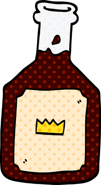 bir insan tarafından çizilmiş alkollü bir içecek.