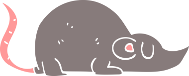 bir insan tarafından çizilmiş karalama faresi