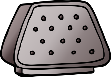 bir insan tarafından çizilmiş çizgi film karalama masaüstü interkom