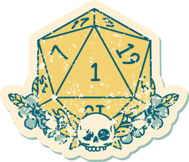 Retro Dövme Tarzı Doğal Zarlar Bir insan tarafından çizilmiş çiçek elementleri ile yuvarlanır