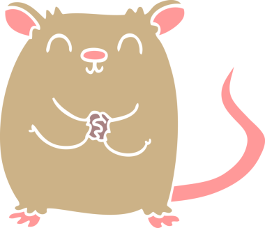 bir insan tarafından çizilmiş karalama faresi