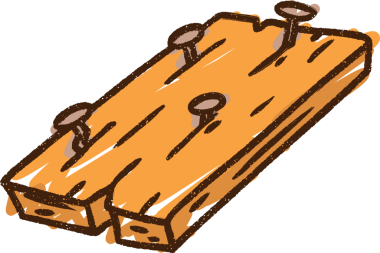 Ahşap Tebeşir Bir insan tarafından çizilmiş